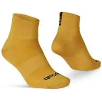 GripGrab Lightweight SL Short Kesäpyöräilysukat Mustard Yellow